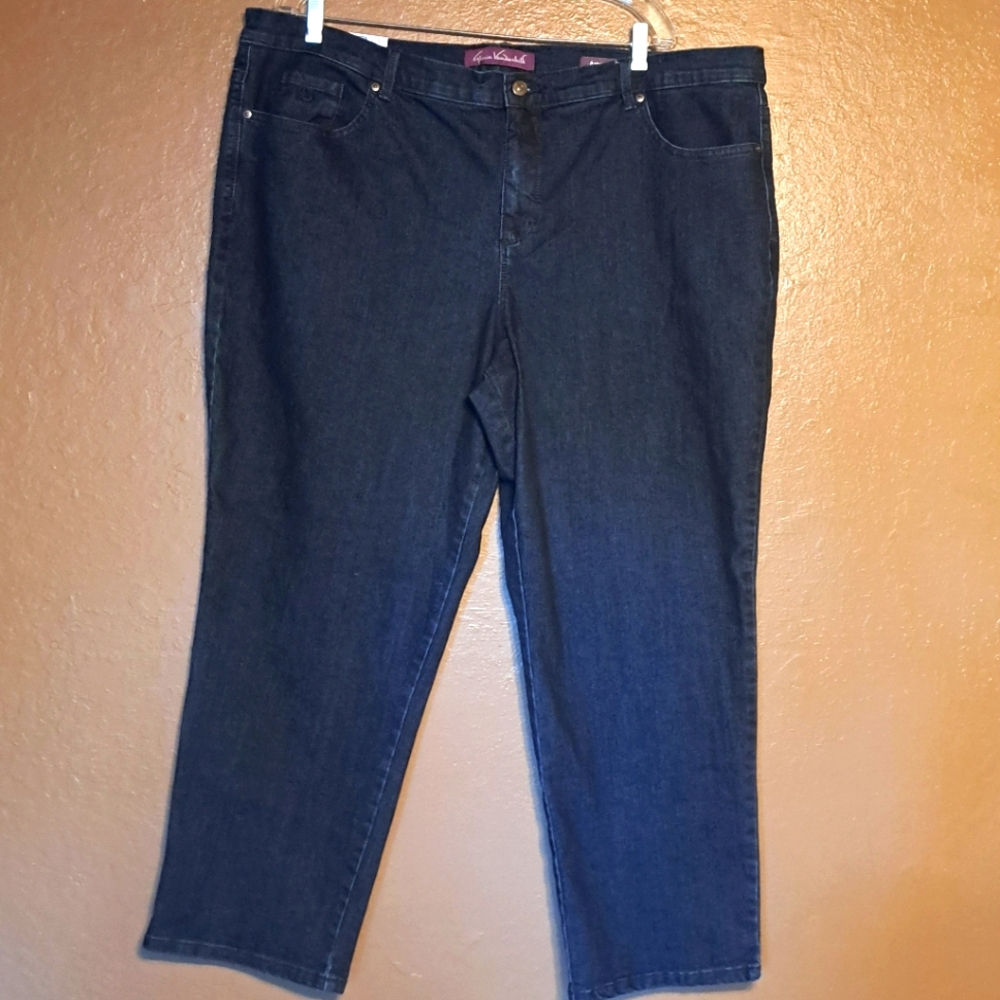 Gloria Vanderbilt Amanda Tapered Leg Jeans Size 22W X 28